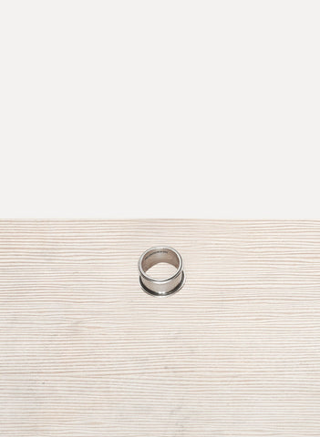 Silver Large Pure Ring