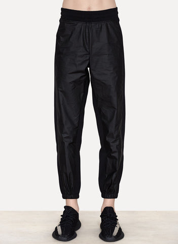 Womens Black Tyvek Jogger