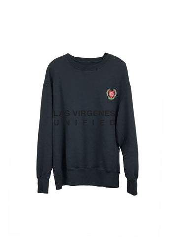 Crew Rib Side Sweatshirt