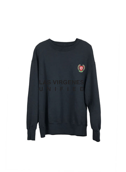Crew Rib Side Sweatshirt