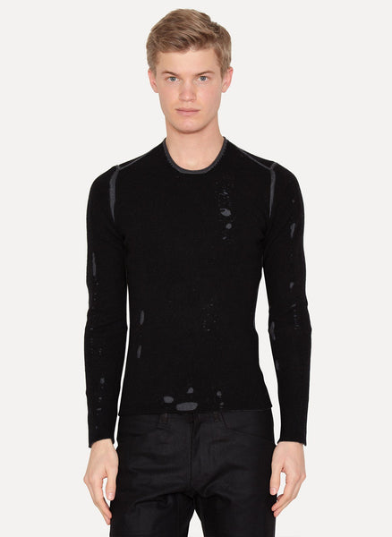 Cashmere Virgin Wool Silk Lunar Sweater