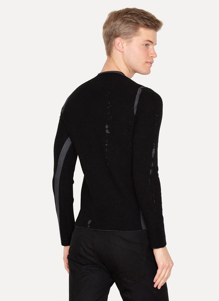Cashmere Virgin Wool Silk Lunar Sweater