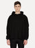 Black Roughened Extra Wide Pullover