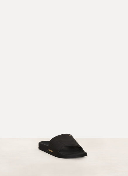 Raf Simons Adilette Bunny Slides Core Black