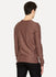 Brown Jersey Front Seam T-Shirt