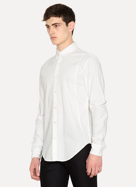 Sutured Stitch Shirt White