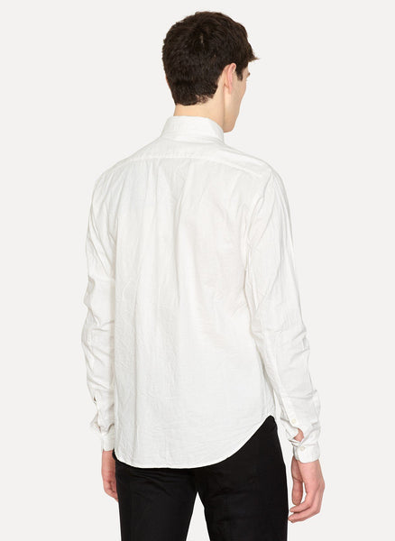 Sutured Stitch Shirt White