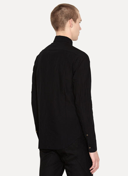 Sutured Stitch Shirt Black