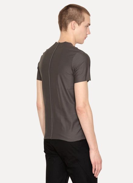 Front Seam T Shirt Fade Grey