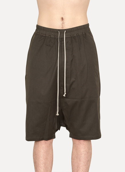 Taupe Cotton Woven Pod Shorts