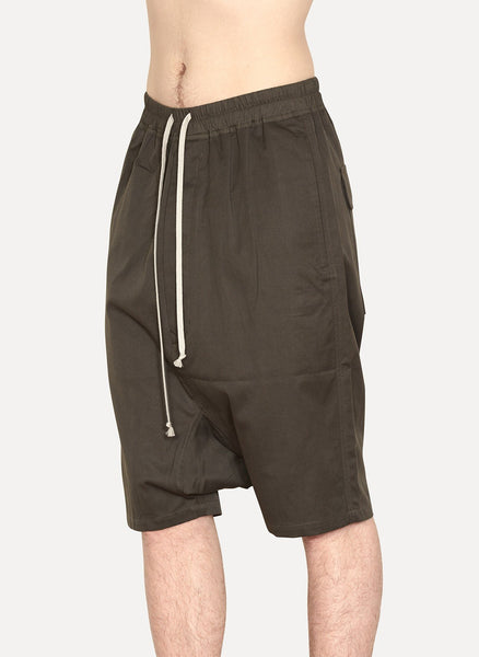 Taupe Cotton Woven Pod Shorts