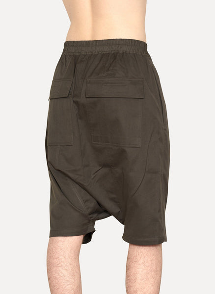 Taupe Cotton Woven Pod Shorts