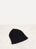 Alpaca Wool Cap Bay Black