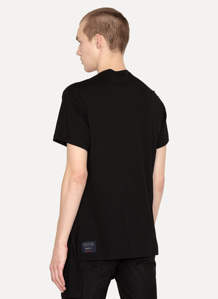 Re-Slant Panel T-Shirt Short Sleeve