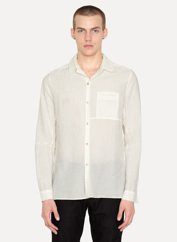 Unisex Woven One Pocket Shirt