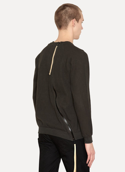 Back Zip Pullover