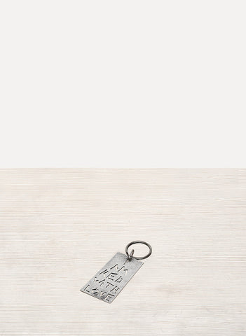 Keyhanger Metal Cut Love