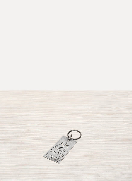 Keyhanger Metal Cut Love