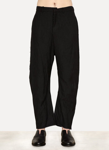 Curved Leg Trousers