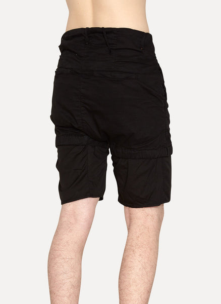 Overdyed Cotton Slim Shorts