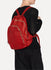 Red Soft Horse Leather Backpack