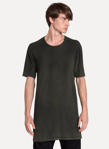 Dirty Green Light Cotton Jersey T-Shirt