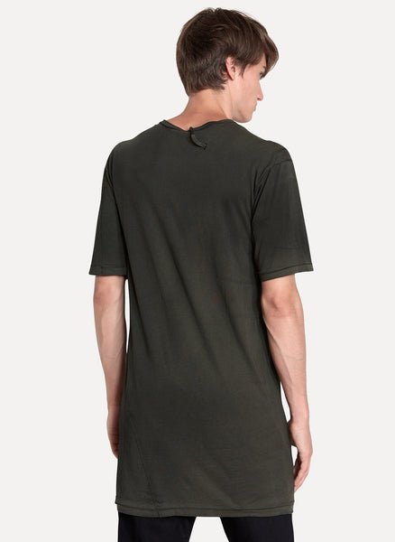 Dirty Green Light Cotton Jersey T-Shirt