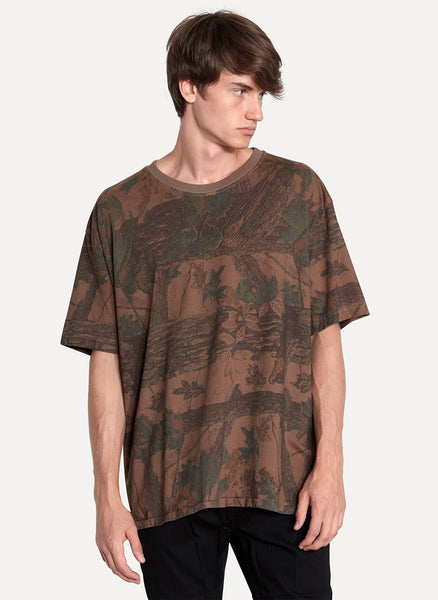 Camouflage Print Tee