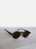 Maske N3 44-24 Black Matte Sunglasses Gold Detail