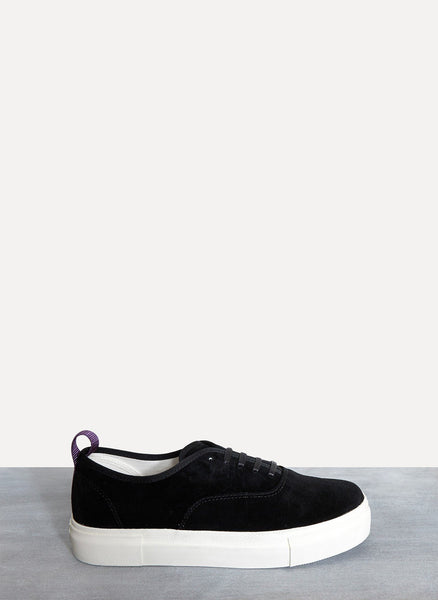 Mother Suede Sneakers Black