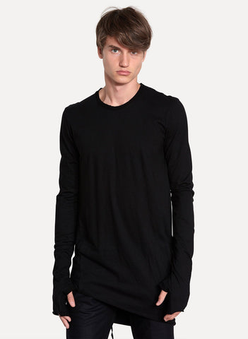 Glove Sleeve Cotton T-Shirt