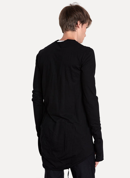Glove Sleeve Cotton T-Shirt