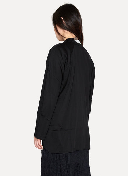 Cropped Shirt Black