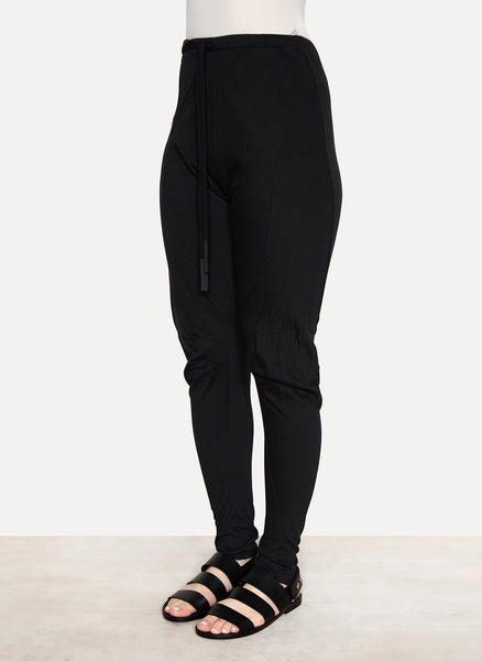 Cashmere Slim Pant Black