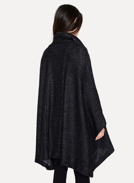 Mohair Zip Front Cape