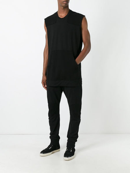 Sleeveless Sweatshirt Black