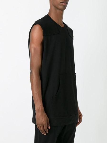 Sleeveless Sweatshirt Black