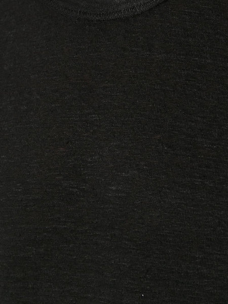 Linen Tshirt Black