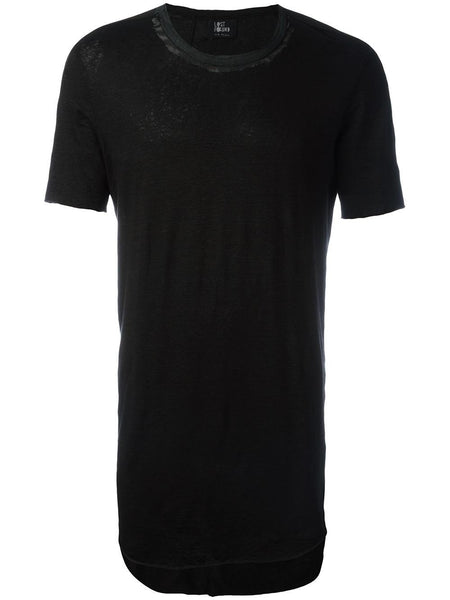 Black Linen Tshirt