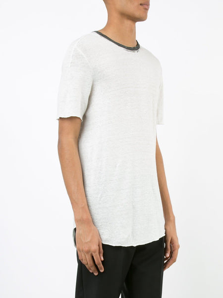 White Linen Tshirt