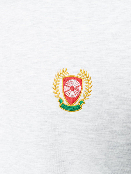 Heather Cotton Calabasas Crest Sweatshirt