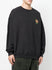 Ink Black Cotton Calabasas Crest Sweatshirt