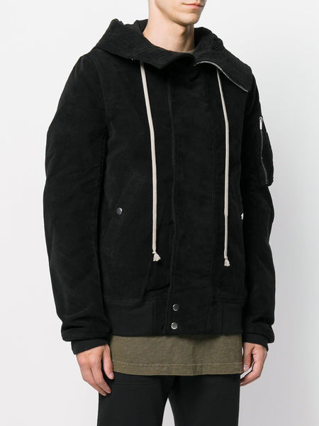 Hooded Bomber Short