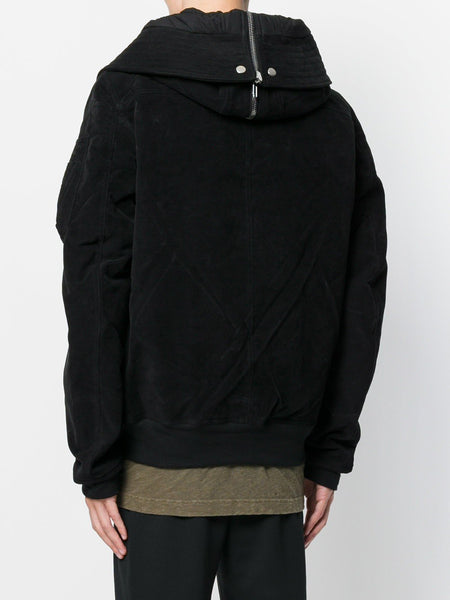 Hooded Bomber Short