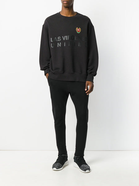 Crew Rib Side Sweatshirt