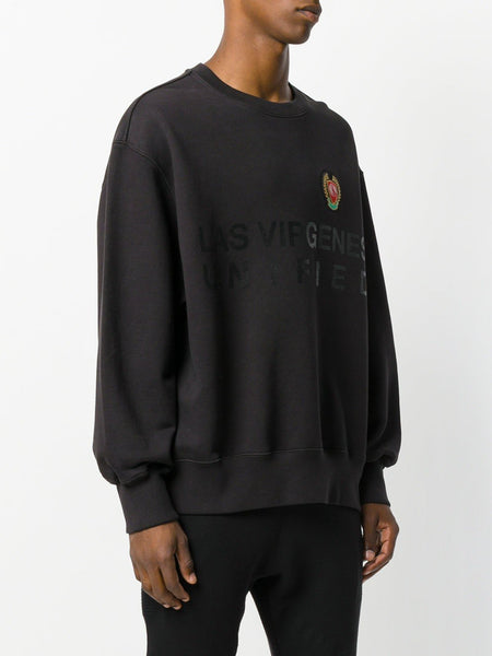 Crew Rib Side Sweatshirt
