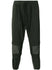 Dark Black Olive Nylon Rib Pant