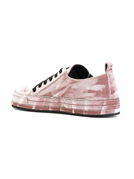 Velvet Lavato Cipria Sneakers