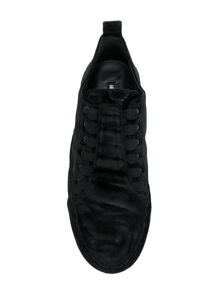 Velvet Lavato Nero Sneakers