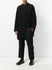 Wool Texture Pattern Knit Collarless Cardigan